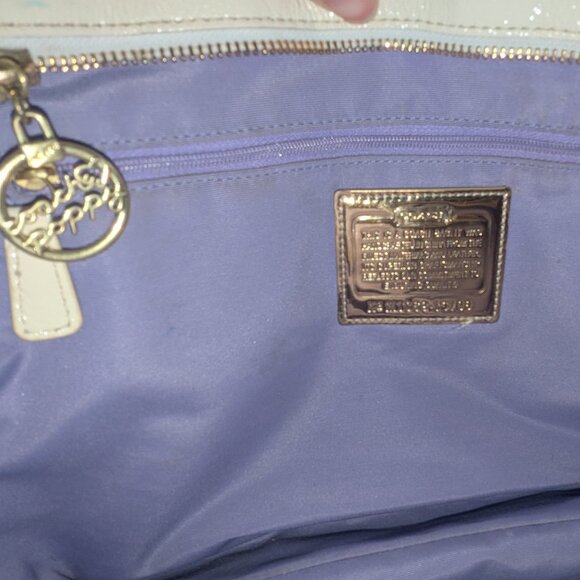 Coach Poppy Summer Raffia Tote 16706 | Color: Pink/Tan - Picture 3 of 5